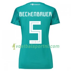 Duitsland Beckenbauer 5 Dames Uit Shirt WK voetbal 2018